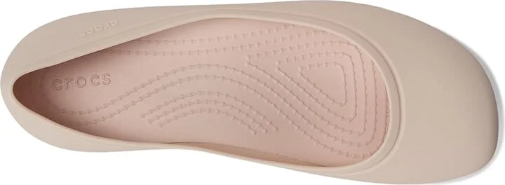 Crocs Brooklyn Flat Women's Shoes Quartz : 10 M, Synthetic - Image 2