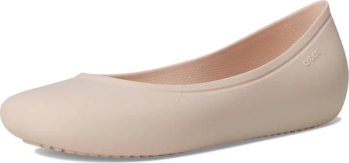 Crocs Brooklyn Flat Women's Shoes Quartz : 10 M, Synthetic - Image 5