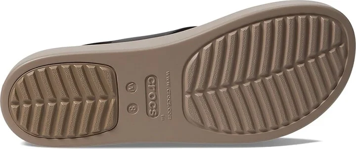 Crocs Brooklyn Low Wedge Women's Wedge Shoes Black/Mushroom : 10 M, Synthetic - Image 4