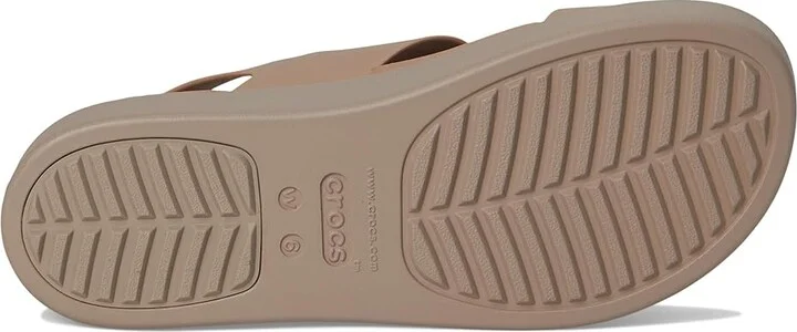 Crocs Brooklyn Low Wedge Women's Wedge Shoes Latte/Mushroom : 10 M, Synthetic - Image 3