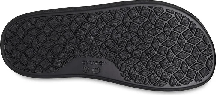 Crocs Brooklyn Luxe Cross Strap Women's Shoes Black : 10 M - Image 3