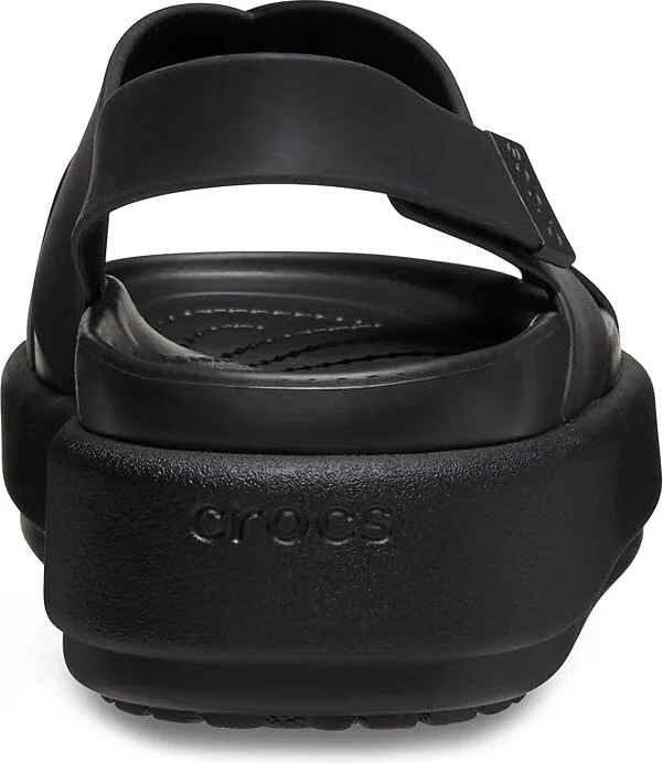 Crocs Brooklyn Luxe Cross Strap Women's Shoes Black : 10 M - Image 4