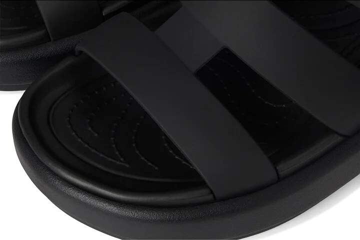 Crocs Brooklyn Luxe Gladiator Women's Shoes Black/Black : 5 M, Synthetic - Image 7