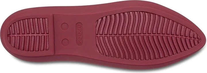 Crocs Brooklyn Pointed Flat Women's Shoes Beetroot : 5 M, EVA - Image 3
