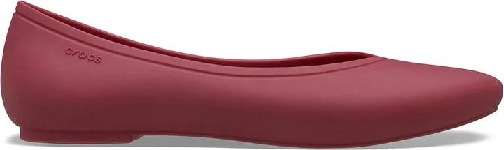 Crocs Brooklyn Pointed Flat Women's Shoes Beetroot : 5 M, EVA - Image 6