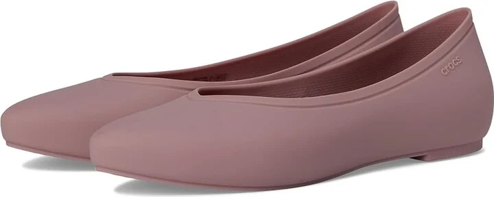 Crocs Brooklyn Pointed Flat Women's Shoes Cassis : 7 M, EVA