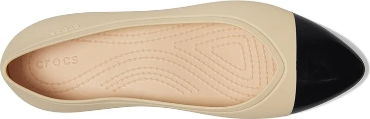 Crocs Brooklyn Pointed Flat Women's Shoes Shitake Dipped : 7 M, EVA - Image 2