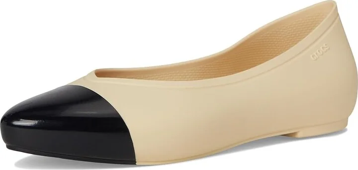 Crocs Brooklyn Pointed Flat Women's Shoes Shitake Dipped : 7 M, EVA - Image 5