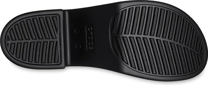Crocs Brooklyn Slide Heel Women's Shoes Black/Black : 4 M - Image 3