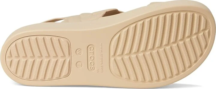 Crocs Brooklyn Woven Low Wedge Women's Sandals Chai : 4 M - Image 3