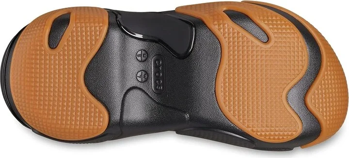 Crocs Bubble Crush Clogs Slippers Black/Gum : Men's 4 - Women's 6 Medium, Synthetic - Image 3