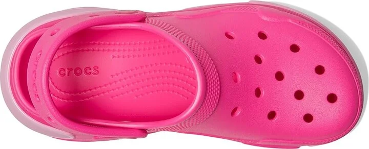 Crocs Bubble Crush Clogs Slippers Pink Crush : Men's 6 - Women's 8 Medium, Synthetic - Image 2