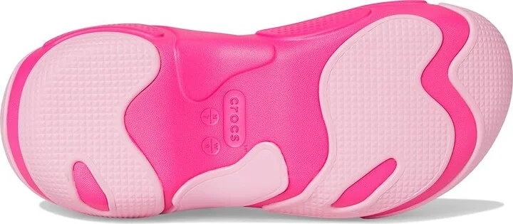 Crocs Bubble Crush Clogs Slippers Pink Crush : Men's 6 - Women's 8 Medium, Synthetic - Image 3