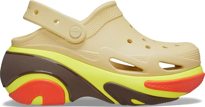 Crocs Bubble Crush Clogs Slippers Sesame : Men's 5 - Women's 7 Medium, Synthetic - Image 6
