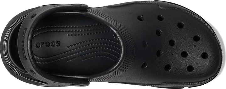 Crocs Bubble Crush Clogs Slippers Triple Black : Men's 6 - Women's 8 Medium, Synthetic - Image 2