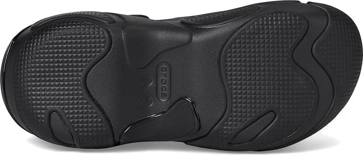 Crocs Bubble Crush Clogs Slippers Triple Black : Men's 6 - Women's 8 Medium, Synthetic - Image 3