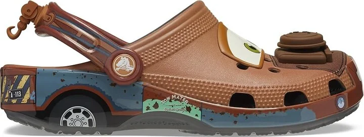 Crocs Cars Mater Classic Clog Shoes Slate Grey : Men's 10 - Women's 12 Medium, EVA/Polyester - Image 6