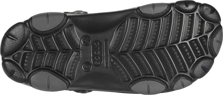 Crocs Classic All-Terrain Clog Clog Shoes Black : Men's 10 - Women's 12 Medium - Image 4