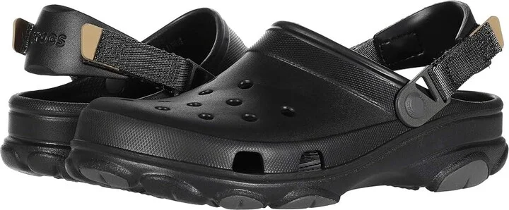 Crocs Classic All-Terrain Clog Clog Shoes Black : Men's 10 - Women's 12 Medium
