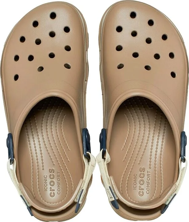 Crocs Classic All-Terrain Clog Clog Shoes Khaki/Multi : Men's 10 - Women's 12 Medium - Image 2
