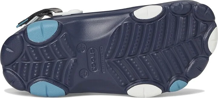 Crocs Classic All-Terrain Clog Clog Shoes Navy/Fog/Moonlight : Men's 11 - Women's 13 Medium - Image 3