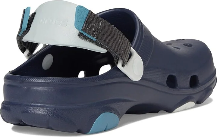 Crocs Classic All-Terrain Clog Clog Shoes Navy/Fog/Moonlight : Men's 11 - Women's 13 Medium - Image 4