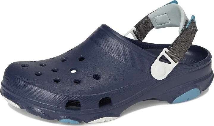 Crocs Classic All-Terrain Clog Clog Shoes Navy/Fog/Moonlight : Men's 11 - Women's 13 Medium - Image 5