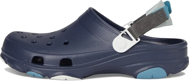 Crocs Classic All-Terrain Clog Clog Shoes Navy/Fog/Moonlight : Men's 11 - Women's 13 Medium - Image 6