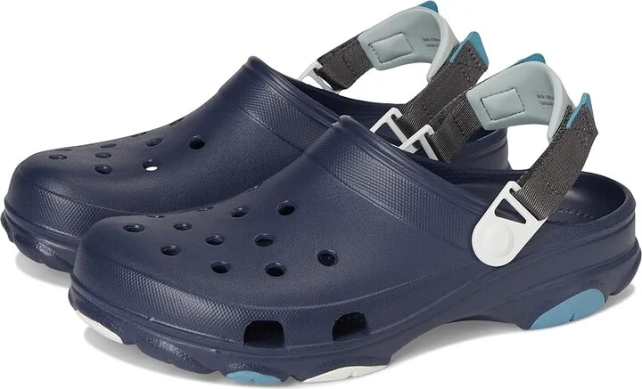 Crocs Classic All-Terrain Clog Clog Shoes Navy/Fog/Moonlight : Men's 11 - Women's 13 Medium