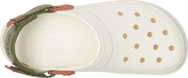 Crocs Classic All Terrain Clogs Clog Shoes Chalk : Men's 8 - Women's 10 Medium, EVA - Image 2