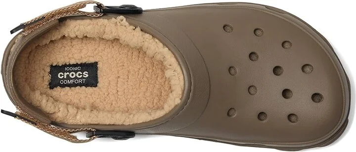 Crocs Classic All Terrain Line Clogs Clog Shoes Walnut : Men's 15 - Women's 17 Medium, EVA - Image 2