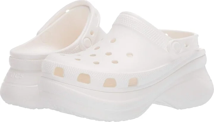 Crocs Classic Bae Clog Women's Clog Shoes White : 10 M, Synthetic