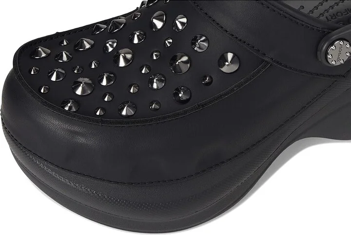 Crocs Classic Bae Clogs Women's Clog Shoes Black Studded : 6 M, Synthetic - Image 7