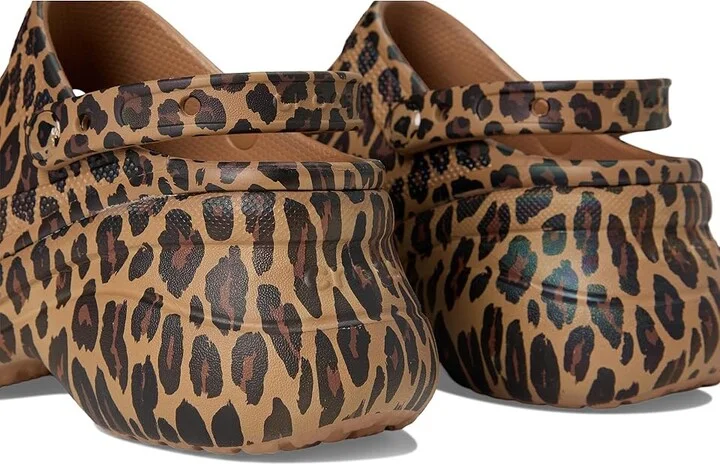 Crocs Classic Bae Clogs Women's Clog Shoes Sepia/Leopard : 7 M, Synthetic - Image 7