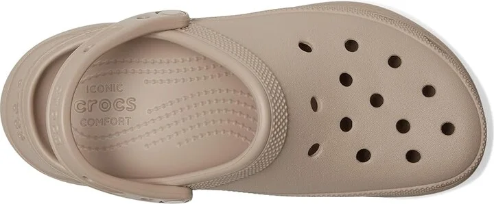 Crocs Classic Bae Clogs Women's Clog Shoes Taupe : 6 M, Synthetic - Image 2