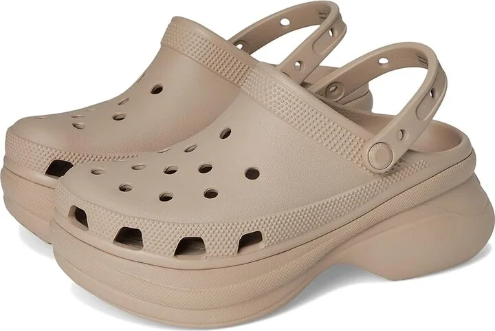 Crocs Classic Bae Clogs Women's Clog Shoes Taupe : 6 M, Synthetic
