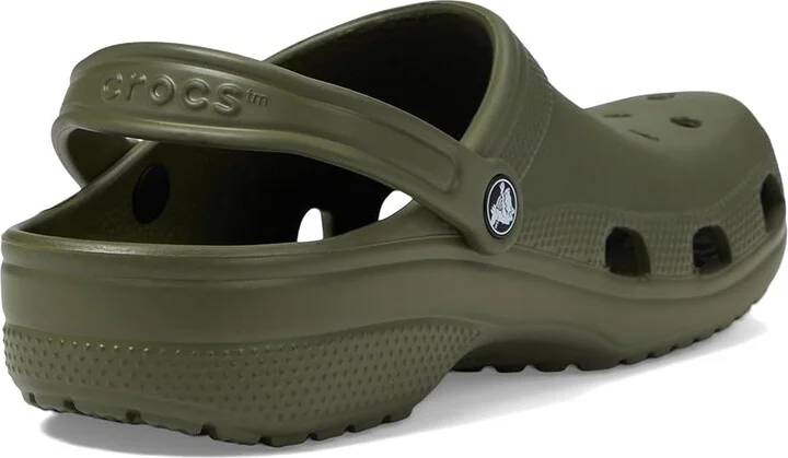 Crocs Classic Clog Clog Shoes Army Green : Men's 8 - Women's 10 Medium, EVA - Image 5