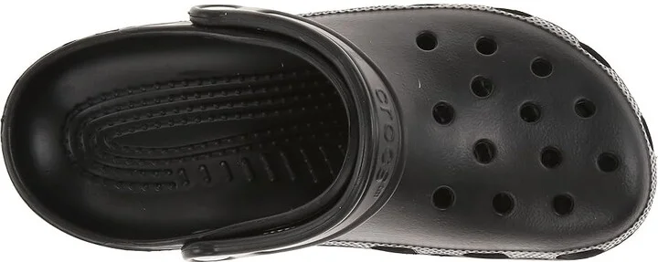 Crocs Classic Clog Clog Shoes Black : Men's 5 - Women's 7 Medium, EVA - Image 3