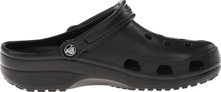 Crocs Classic Clog Clog Shoes Black : Men's 5 - Women's 7 Medium, EVA - Image 8