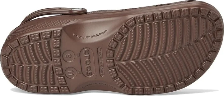 Crocs Classic Clog Clog Shoes Coffee : Men's 10 - Women's 12 Medium, EVA - Image 3