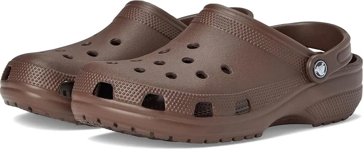 Crocs Classic Clog Clog Shoes Coffee : Men's 10 - Women's 12 Medium, EVA
