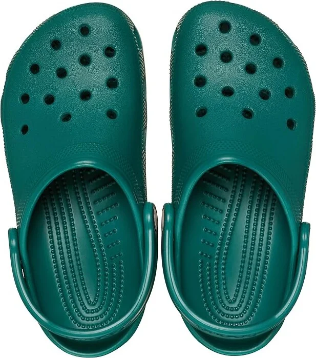 Crocs Classic Clog Clog Shoes Emerald : Men's 2 - Women's 4 Medium, EVA - Image 2