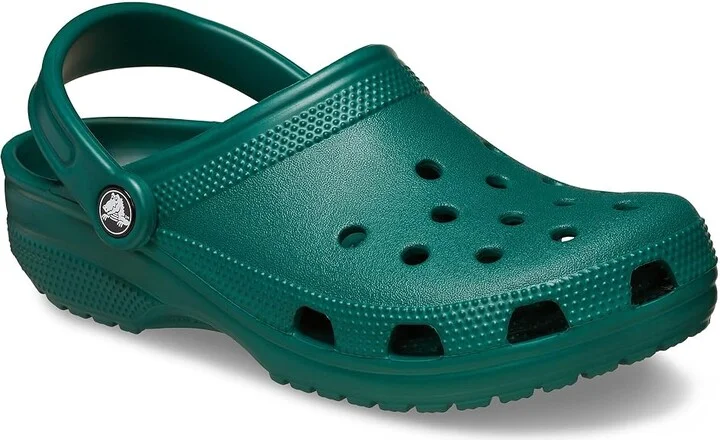 Crocs Classic Clog Clog Shoes Emerald : Men's 2 - Women's 4 Medium, EVA - Image 5