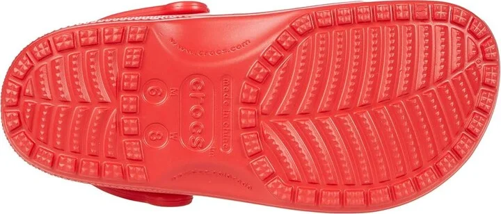 Crocs Classic Clog Clog Shoes Flame : Men's 3 - Women's 5 Medium, EVA - Image 3