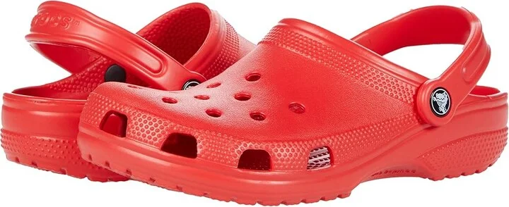 Crocs Classic Clog Clog Shoes Flame : Men's 3 - Women's 5 Medium, EVA