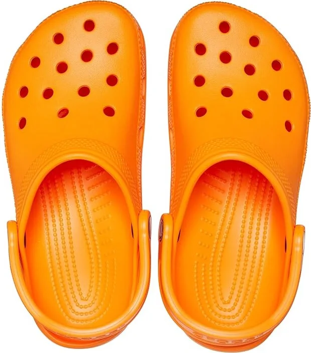 Crocs Classic Clog Clog Shoes Orange Zing : Men's 10 - Women's 12 Medium, EVA - Image 2