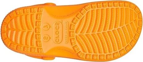 Crocs Classic Clog Clog Shoes Orange Zing : Men's 10 - Women's 12 Medium, EVA - Image 3