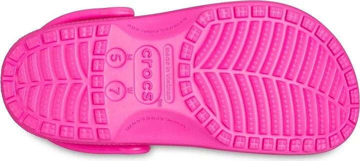 Crocs Classic Clog Clog Shoes Pink Crush : Men's 2 - Women's 4 Medium, EVA - Image 3