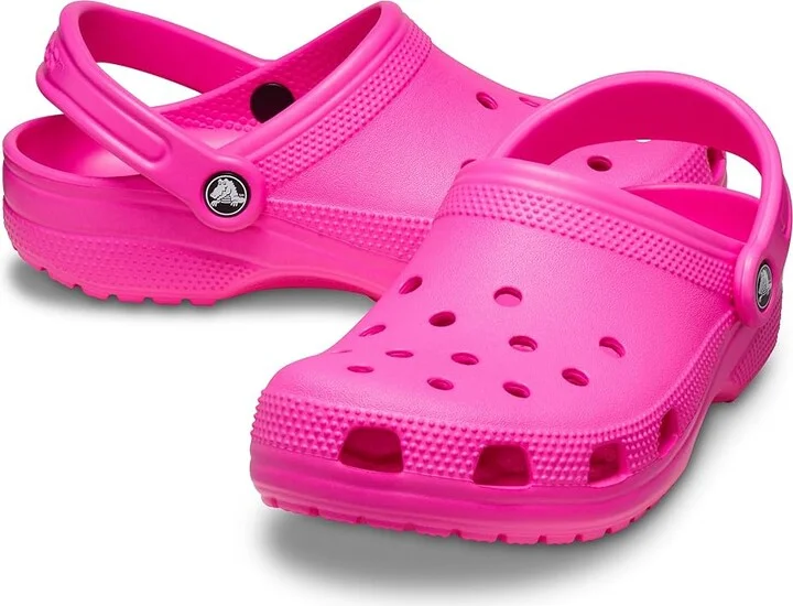Crocs Classic Clog Clog Shoes Pink Crush : Men's 2 - Women's 4 Medium, EVA