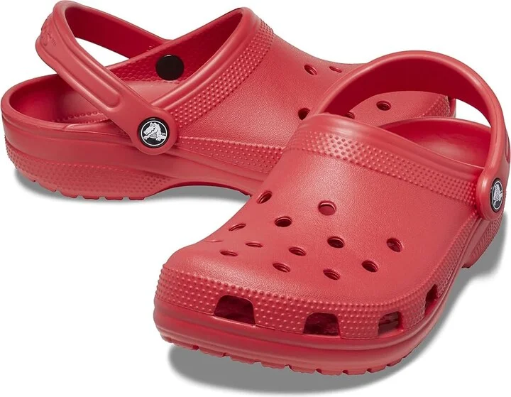 Crocs Classic Clog Clog Shoes Varsity Red : Men's 10 - Women's 12 Medium, EVA